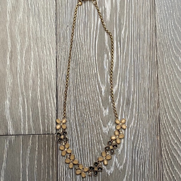J. Crew Crystal Flower Necklace - Picture 11 of 13